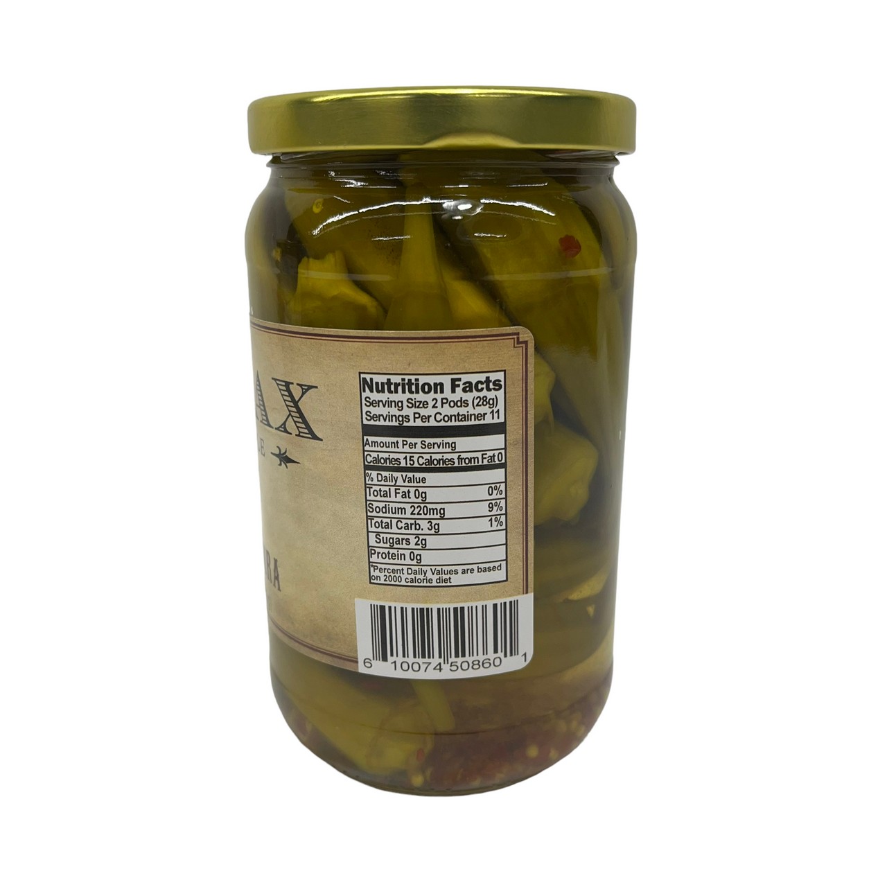 Spicy Pickled Okra NUT