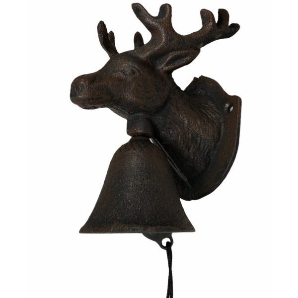 Buck Deer Door Bell - Cast Iron