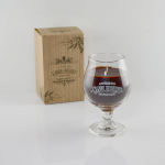 Grapes & Grains™ – Bourbon, 10 oz Beer Glass Candle 2