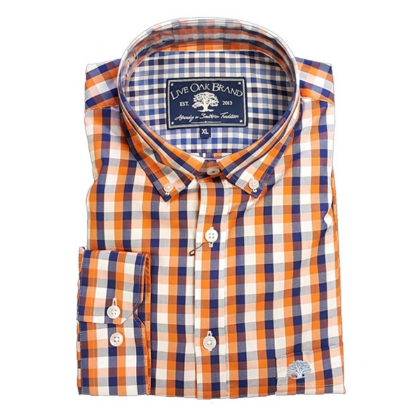Live Oak Collection Long Sleeve Dress Shirt- Eagle Poplin Sport