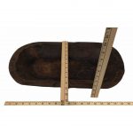 WOODEN DOUGH BOWL (19-20 INCHES X 10-12 INCHES) (7)