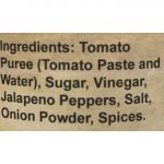 Rip Jax Jalapeno Ketchup Ing2