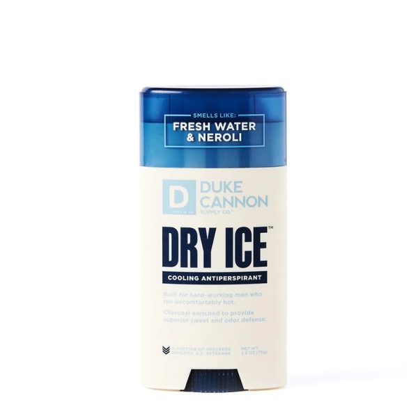 Duke Cannon Dry Ice Cooling Antiperspirant + Deodorant (Fresh Water & Neroli)