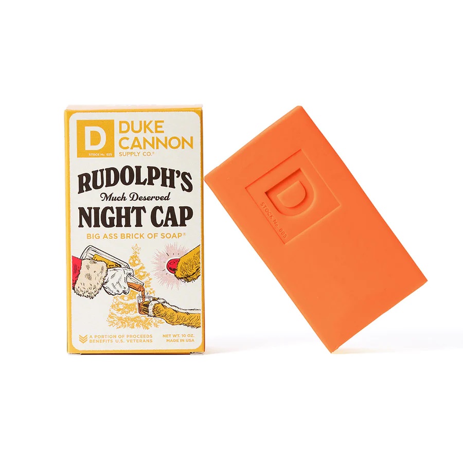 Duke Cannon Rudolph’s Much Deserved Night Cap Soap