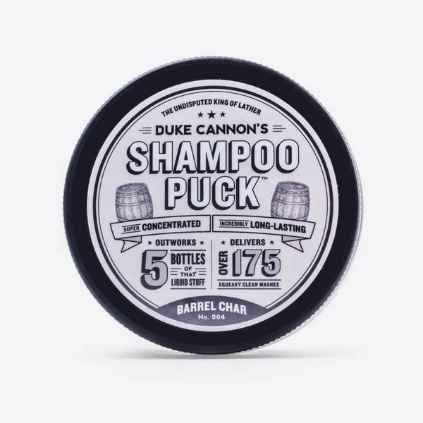 Shampoo Puck – Barrel Char No. 004