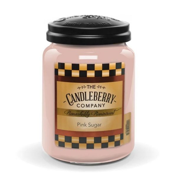 Pink Sugar™ - Candleberry Candle Company - 26oz (Large Scented Candle Jar)