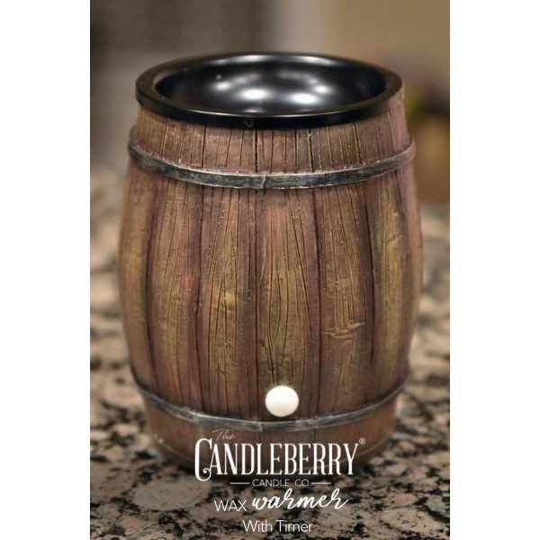 Bourbon Barrel Wax Warmer by Candleberry Candle Company