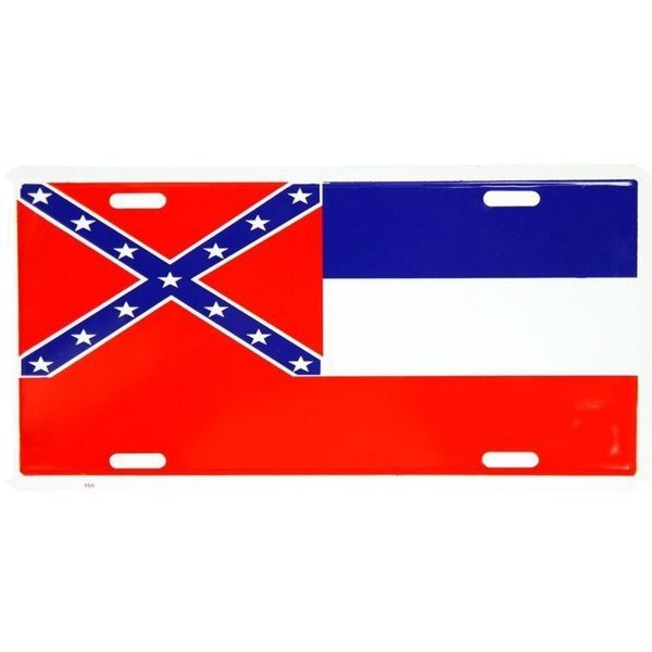 Mississippi Flag License Plate