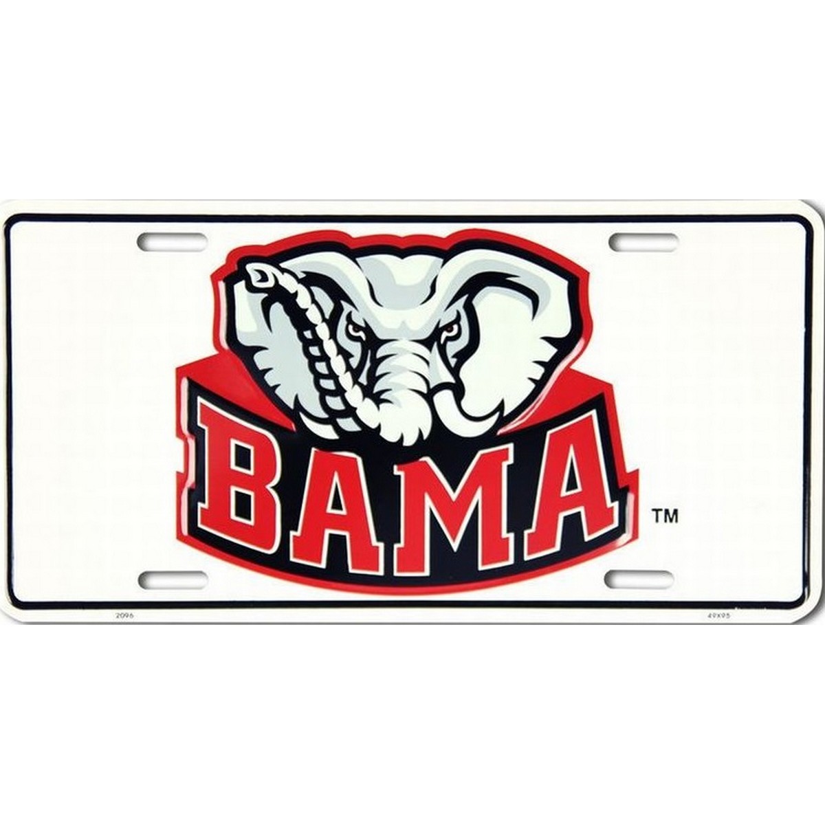 Alabama Elephant License Plate
