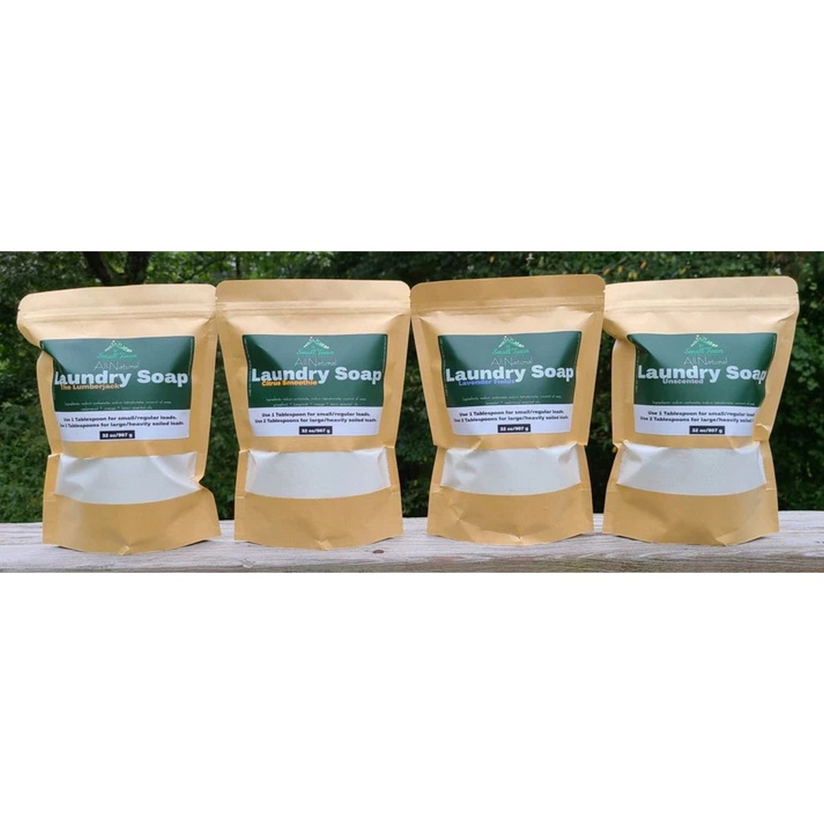 Small Town Homestead All Natural Laundry Soap