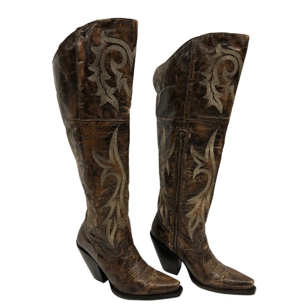 Dan Post Women’s Jilted Knee High Western Boots