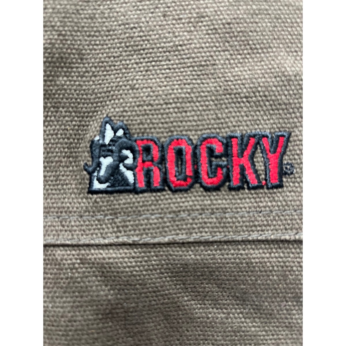 Rocky Brown Canvas Vest 3