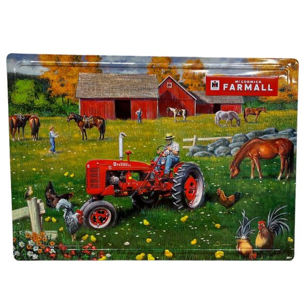 McCormick Farmall International Harvester - Metal Sign