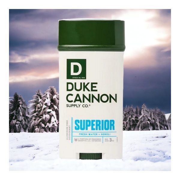 Duke Cannon Aluminum Free Deodorant Superior Snow