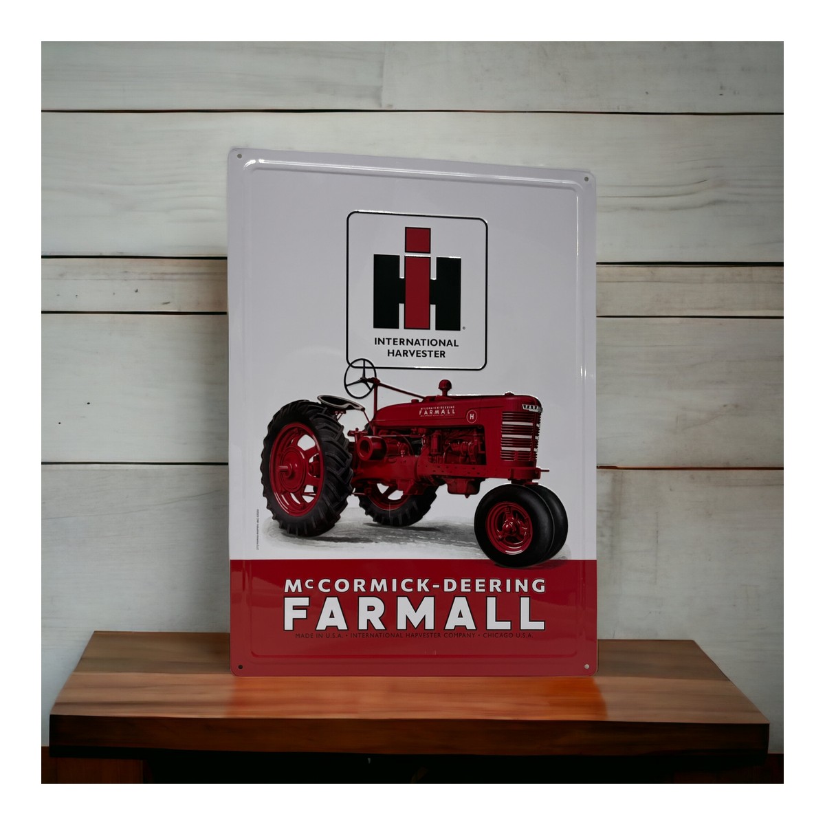 Metal Sign IH Farmall 4