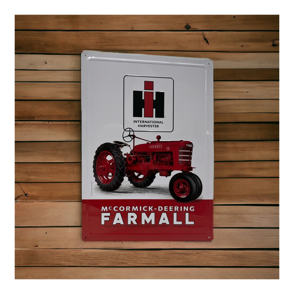 Metal Sign IH Farmall 5