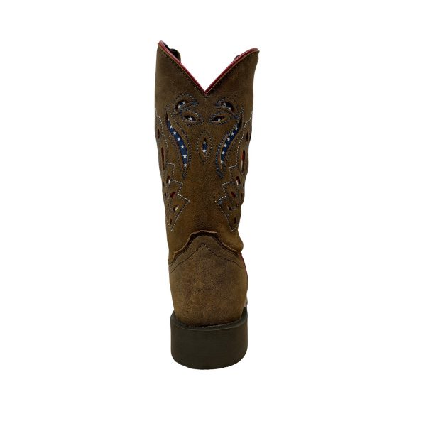 Smoky Mountain Vanguard Kids Boots Back