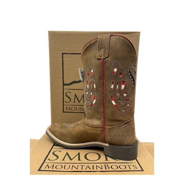 Kids American Flag Boots