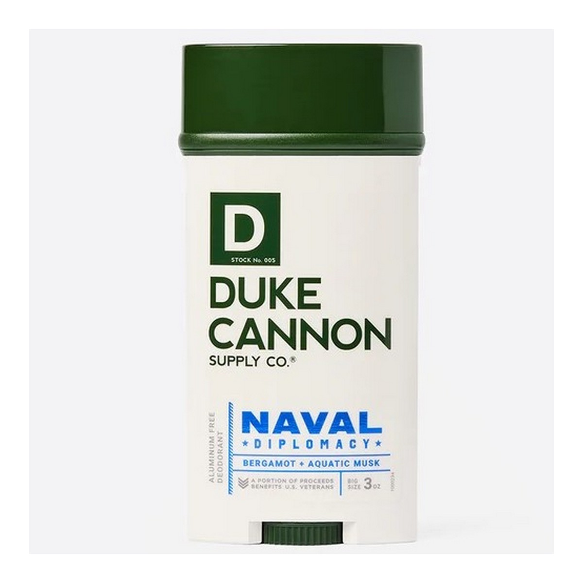 Duke Cannon Naval Diplomacy Aluminum Free Deodorant