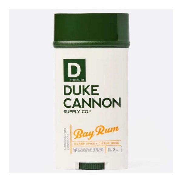 Duke Cannon Bay Rum Aluminum Free Deodorant Duke Cannon Aluminum Free Deodorant Bay Rum Front