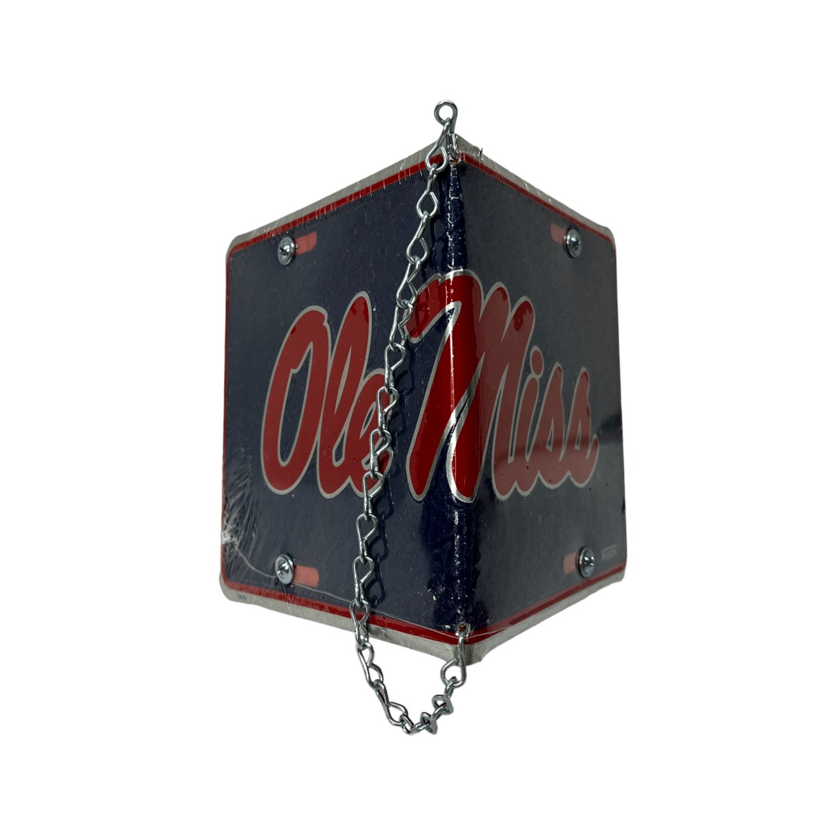 Ole Miss Birdhouse Blue Mosaic Top-PhotoRoom