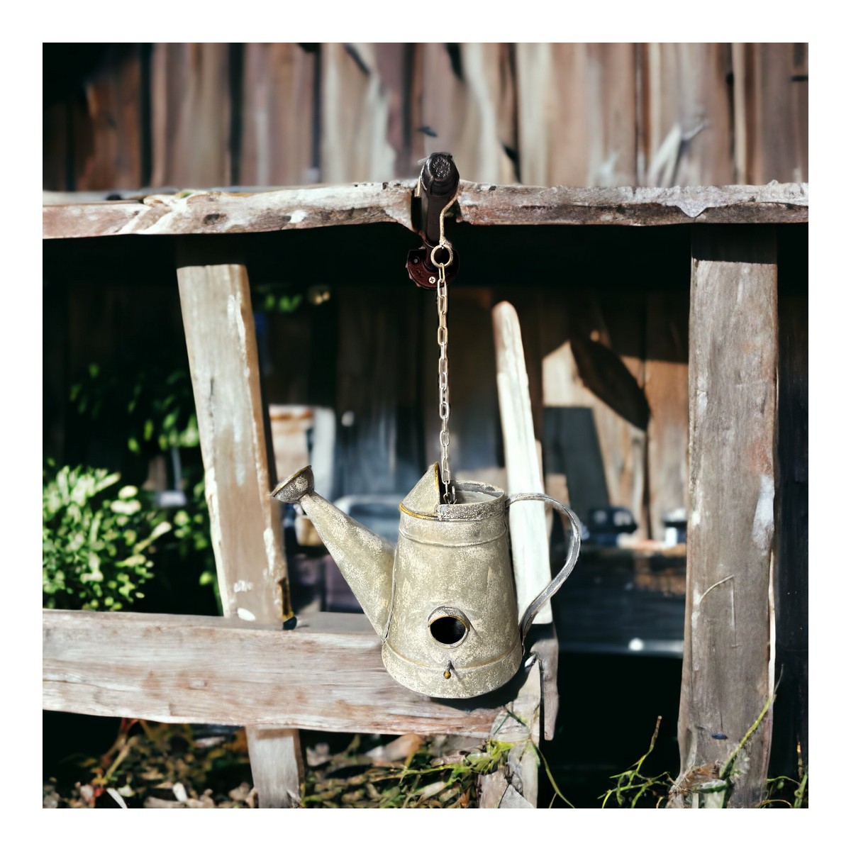 Watering Can Bird House b