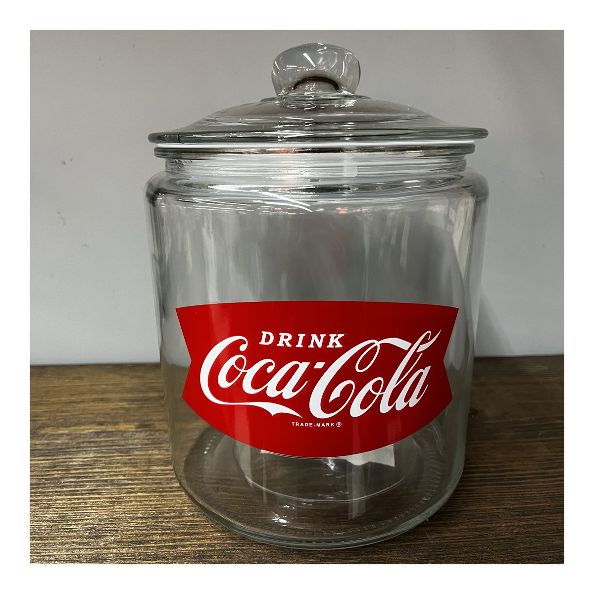 Counter Top Jar Coca Cola Fishtail