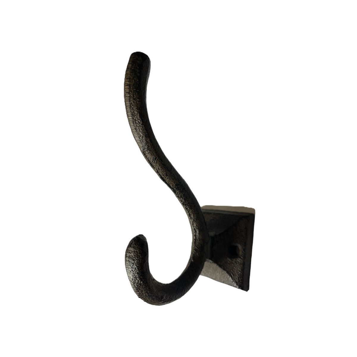 Cast Iron Hook with Pyramid Base