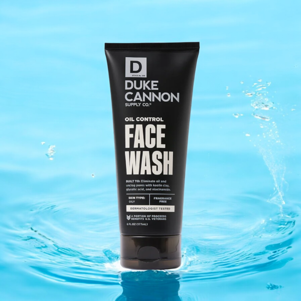 Duke Cannon Oil Control Face Wash back