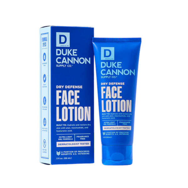 Duke Cannon Dry Defense Face Lotion Duke Cannon Dry Defense Face Lotion