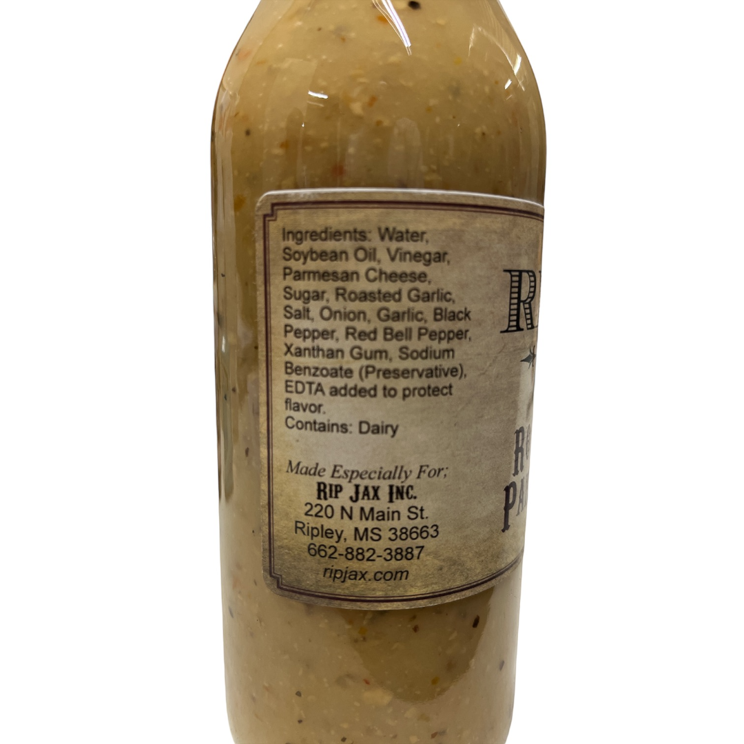 Roasted Garlic & Parmesan Dressing ingredients